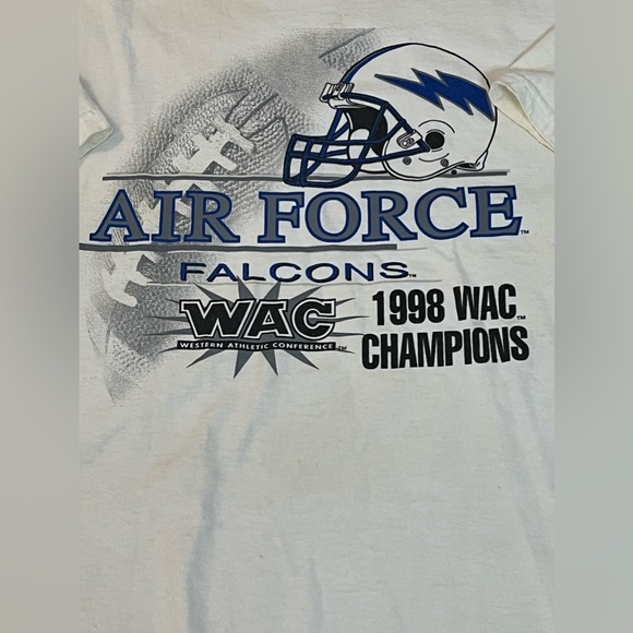Vintage 1998 Air Force WAC Championship T Shirt Made In USA - Picture 2 of 4